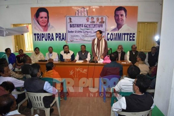 Congress held meeting at party Headquarter
